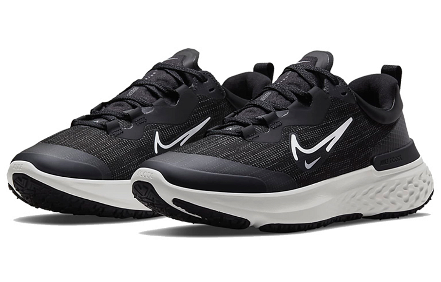 Фото № 3 с приближением к товару «‎Nike Wmns React Miler 2 Shield Low-Top Running Shoes Black»