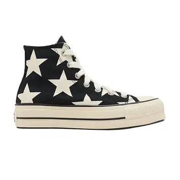 Converse Women's Chuck Taylor All Star Lift Platform High Large Stars - 1