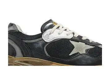 Golden Goose Dad-Star Black Silver - 3