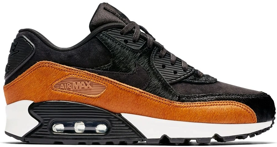 Фото № 1 с приближением к товару «‎Nike Air Max 90 Pony Tar Black »