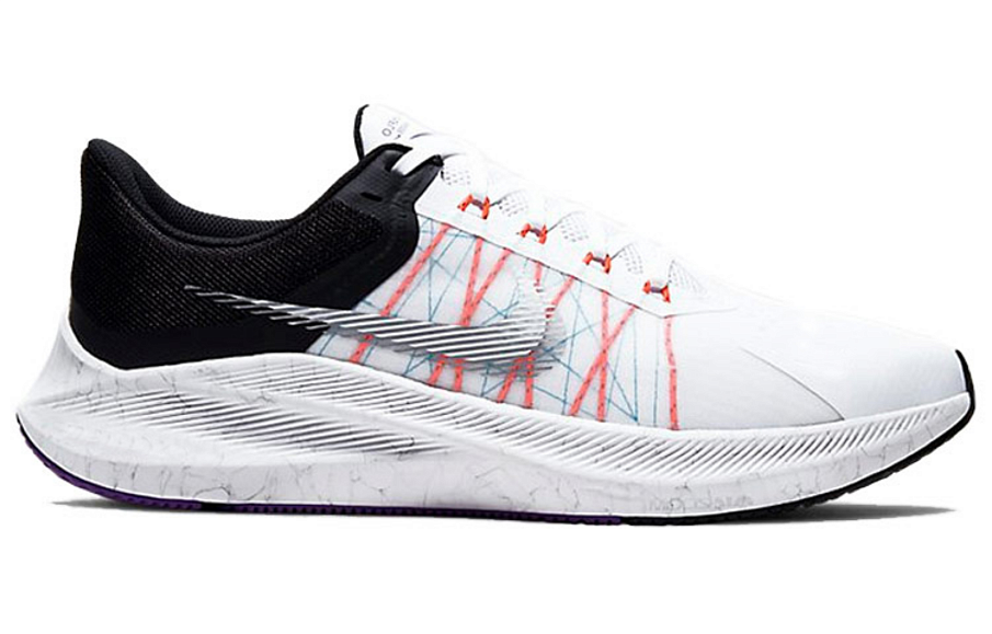 Фото № 2 с приближением к товару «‎Nike Air Zoom Winflo 8 WhiteBlack»