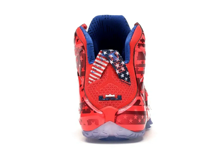Фото № 4 с приближением к товару «‎Nike LeBron 12 Independence Day»