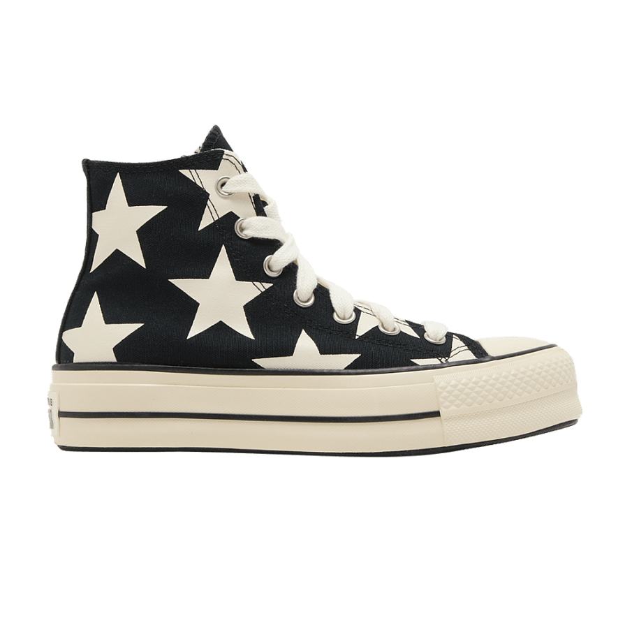 Фото № 1 с приближением к товару «‎Converse Women's Chuck Taylor All Star Lift Platform High Large Stars»