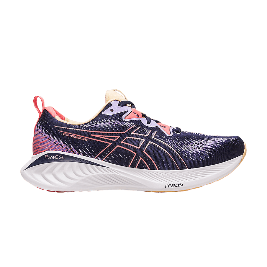 Фото № 1 с приближением к товару «‎ASICS Women's Gel Cumulus 25 Midnight Papaya (1012B441-400)»