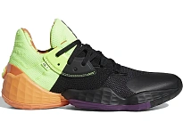 Фото № 1 с приближением к товару «‎adidas Harden Vol. 4 Black Green Orange»