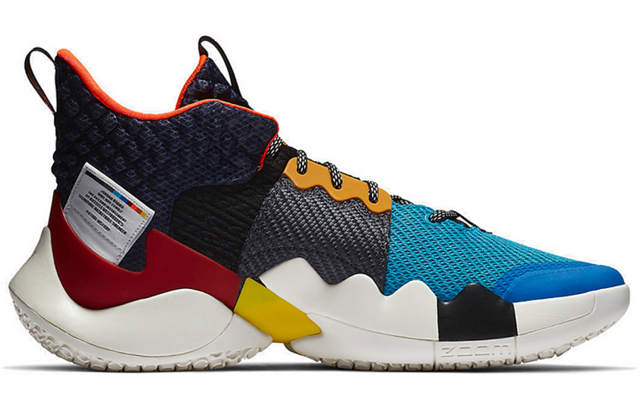 Фото № 2 с приближением к товару «‎Nike Air Jordan Why Not Zer0.2 Basketball Shoes»