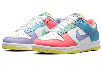 Nike Dunk Low SE Easter Candy (W) WhitePurpleRed - 3