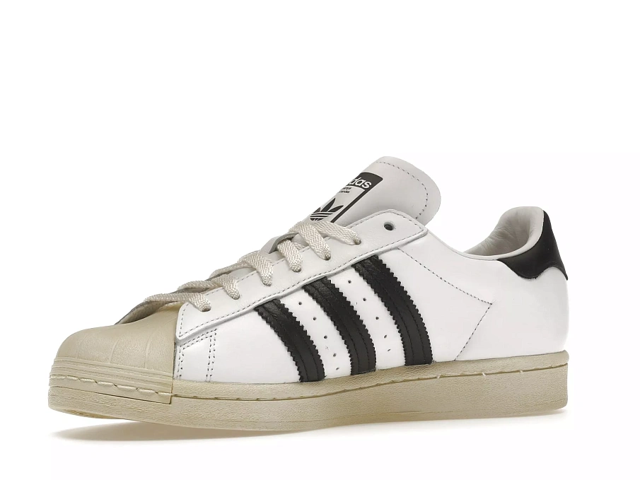 Фото № 4 с приближением к товару «‎adidas Superstar White Black Aged Sole»