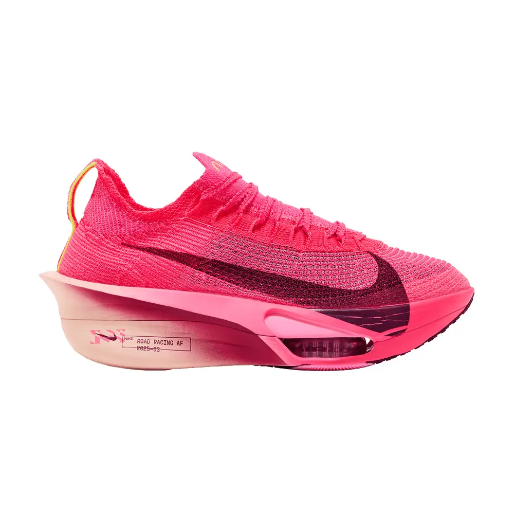 Nike Women's Alphafly 3 Hyper Pink/Crimson Tint/Pink Spell/Bordeaux - 1