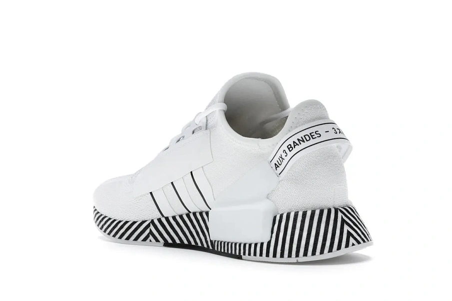Фото № 6 с приближением к товару «‎adidas NMD R1 V2 Dazzle Camo White»