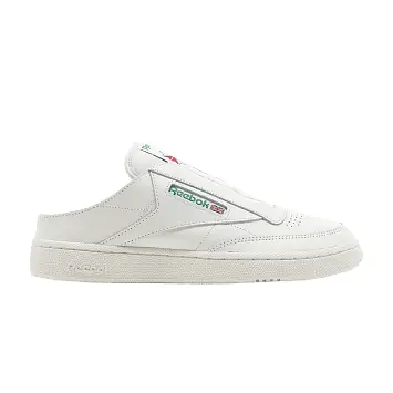 Reebok Club C Laceless Mule Chalk Glen Green - 1