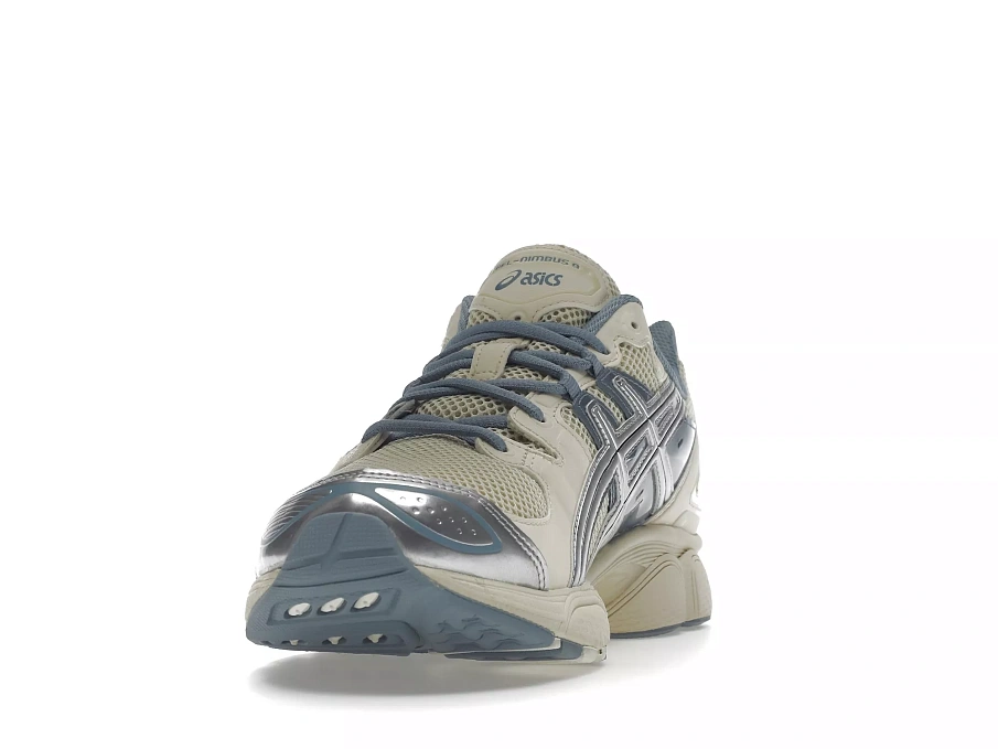 Фото № 5 с приближением к товару «‎ASICS Gel-Nimbus 9 Wind And Sea Cream Blue»