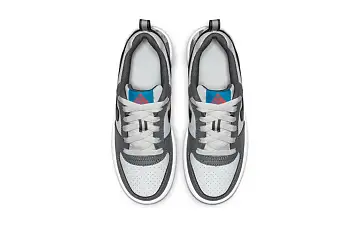 Nike Court Borough Low (GS) Shoes GreyBlackBlue - 6