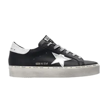 Golden Goose Women's Hi Star Black Silver - 1