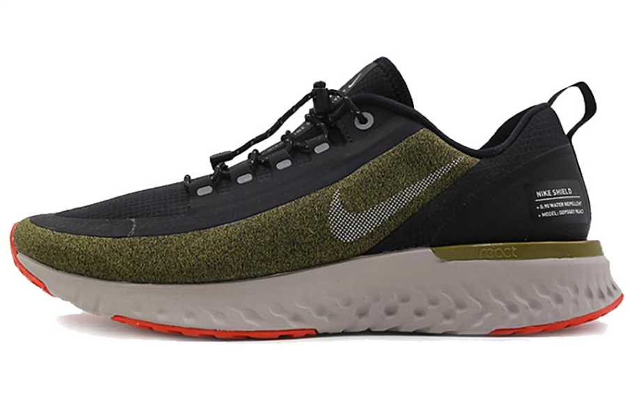 Фото № 1 с приближением к товару «‎Nike Odyssey React Shield BlackGreen»