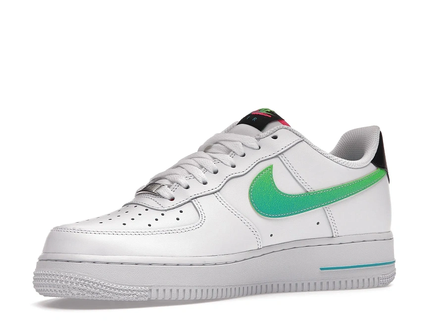 Фото № 4 с приближением к товару «‎Nike Air Force 1 Low 07 LV8 White Aquamarine»