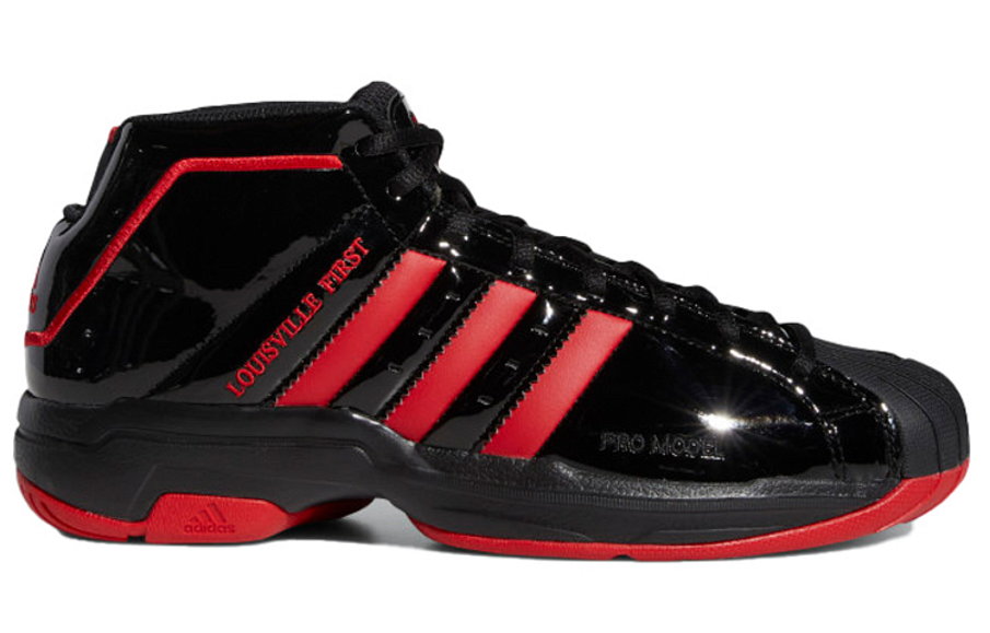Фото № 2 с приближением к товару «‎adidas Pro Model 2G BlackRed»