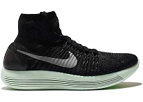 Фото № 1 с приближением к товару «‎Nike Lunarepic Flyknit LB Black Metallic Silver »