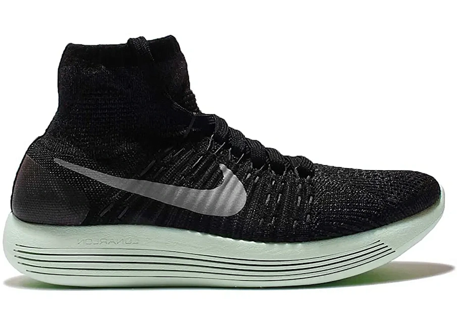 Фото № 1 с приближением к товару «‎Nike Lunarepic Flyknit LB Black Metallic Silver »
