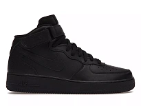 Фото № 1 с приближением к товару «‎Nike Air Force 1 Mid '07 Triple Black (2021)»