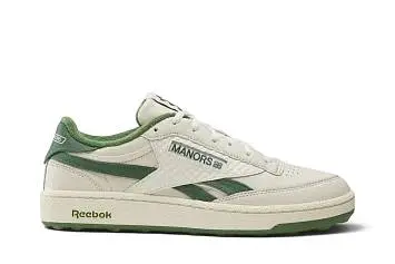Manors x Reebok Club C Revenge Golf Vintage Chalk Legacy Green - 2