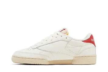 Reebok Women's Club C 85 Vintage Chalk Red - 4