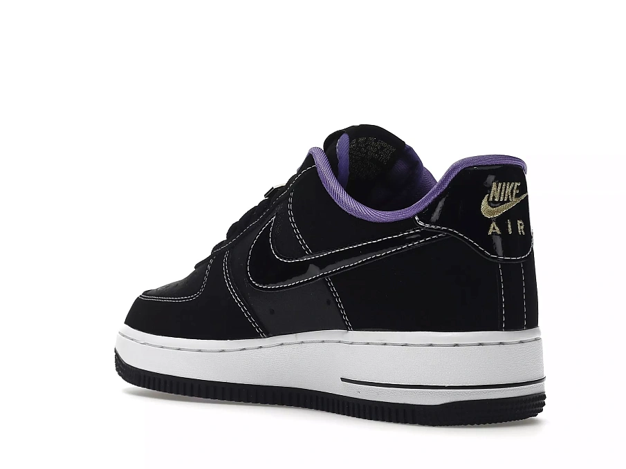 Фото № 2 с приближением к товару «‎Nike Air Force 1 Low '07 LV8 World Champ Black Purple»