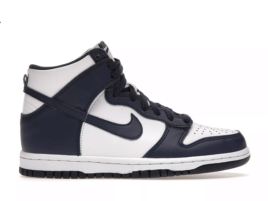 Фото № 1 с приближением к товару «‎Nike Dunk High Championship Navy »