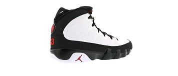 Jordan 9 Retro White Black Red (2010) - 5