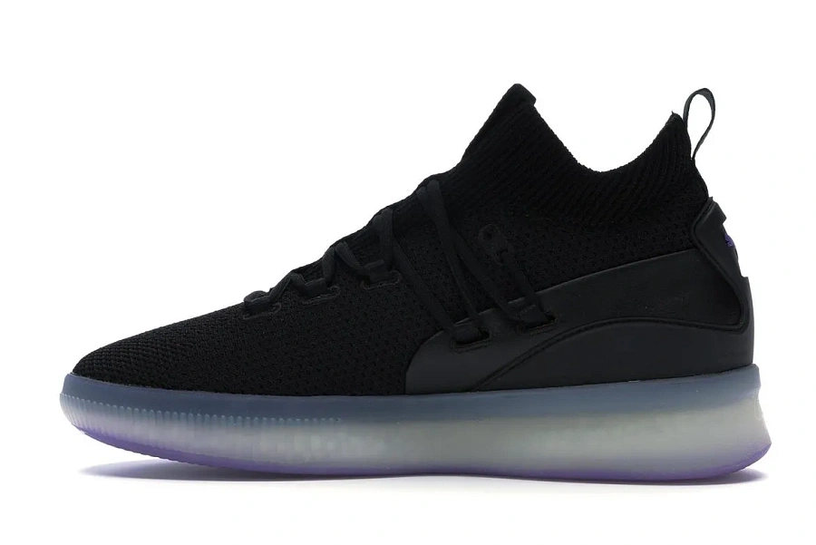 Puma clyde court shop disrupt black electric purple