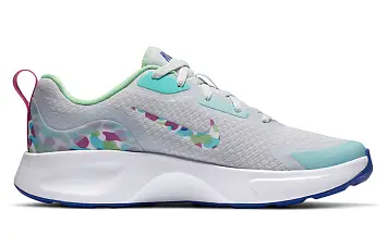 Nike WearAllDay (GS) GreyGreenPurple - 3