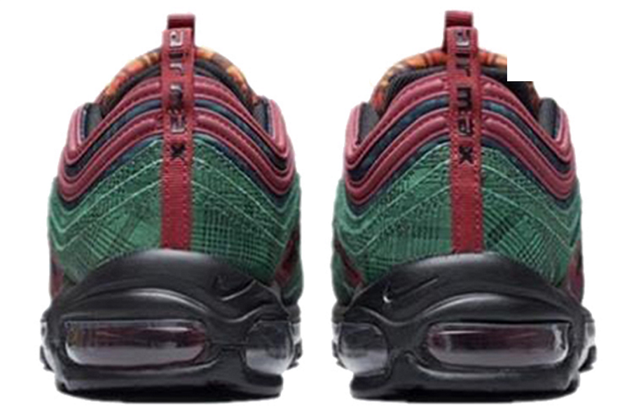 Фото № 3 с приближением к товару «‎ Nike Air Max 97 Running shoes Team RedMidnight Spruce»