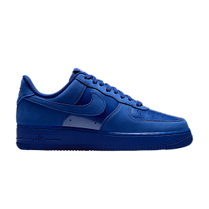 Nike Women's Air Force 1 07 SE Old Royal Metallic Silver