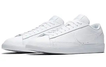 Nike Blazer low Skate shoes white - 3