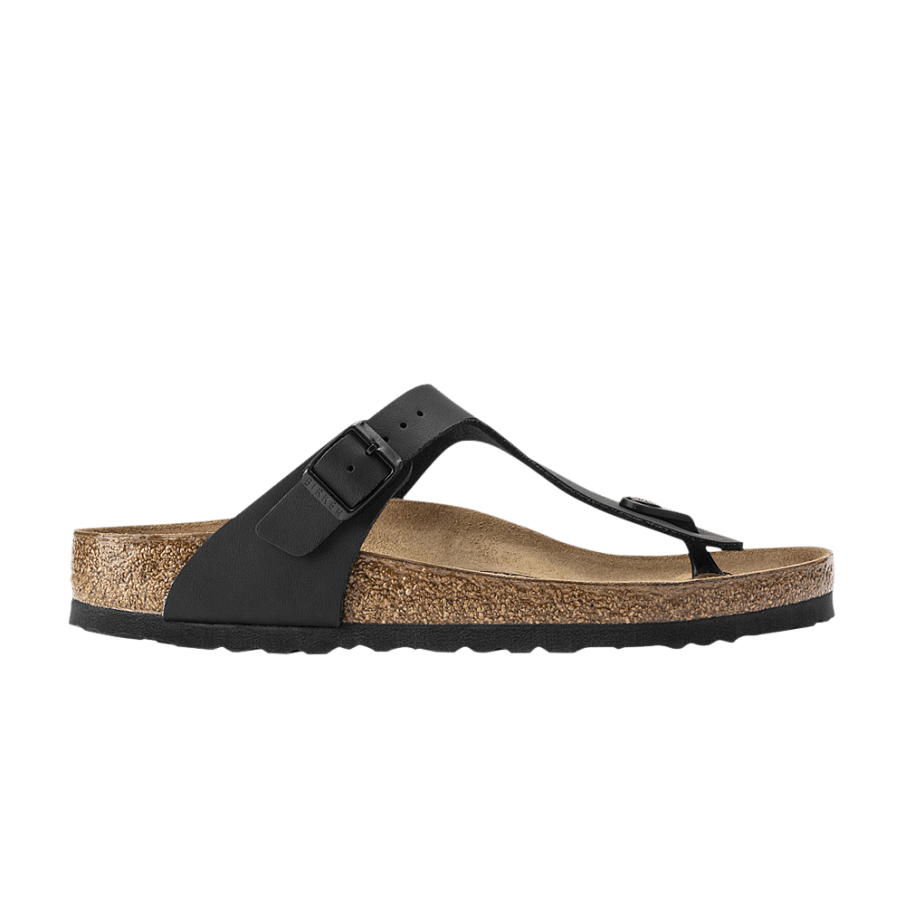 Фото № 1 с приближением к товару «‎Birkenstock Gizeh Birko-Flor Black»