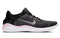 Фото № 2 с приближением к товару «‎Nike Free RN Flyknit 2018 Wmns GreyBlack»