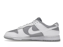 Фото № 4 с приближением к товару «‎Nike Dunk Low Retro White Grey»