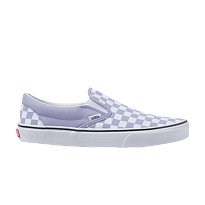 Фото № 1 с приближением к товару «‎Vans Classic Slip-On Languid Lavender Checkerboard»