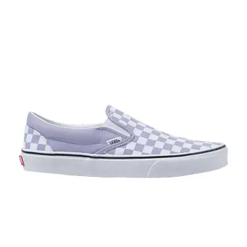Vans Classic Slip-On Languid Lavender Checkerboard - 1