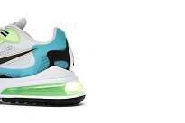 Фото № 3 с приближением к товару «‎Nike Air Max 270 React Oracle Aqua Ghost Green»