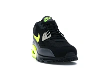 Фото № 4 с приближением к товару «‎Nike Air Max 90 Dark Grey Black Volt»
