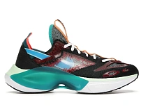 Фото № 1 с приближением к товару «‎Nike Dmnsix N110 Flyknit Black Blue Hero University Red»