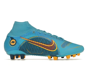 Nike Mercurial Superfly 8 Elite AG Chlorine Blue Laser Orange - 1