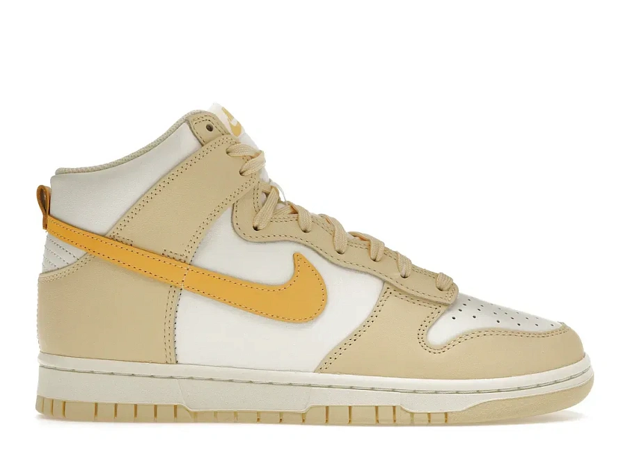 Фото № 1 с приближением к товару «‎Nike Dunk High Pale Vanilla Topaz Gold »