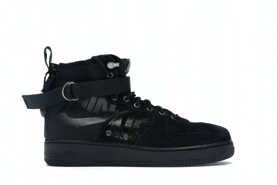 Фото № 1 с приближением к товару «‎Nike SF Air Force 1 Mid Black Cool Grey»