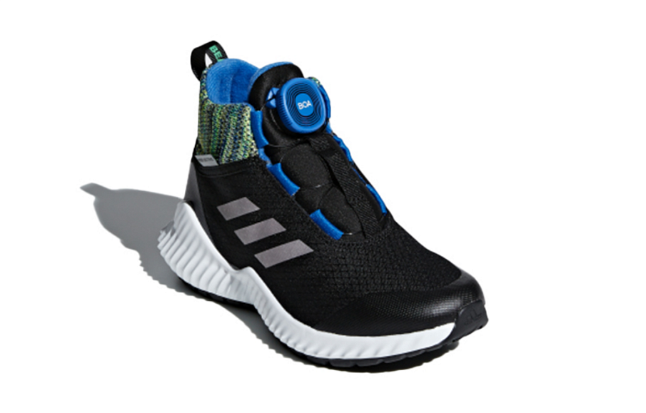 Фото № 3 с приближением к товару «‎adidas (KID) Fortatrail Boa BTW K BlackSilver»