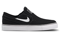 Фото № 2 с приближением к товару «‎Nike Stefan Janoski Canvas Slip SB GS 'Black'»