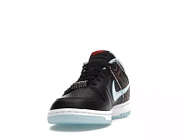 Фото № 3 с приближением к товару «‎Nike Dunk Low SE Barber Shop Black»