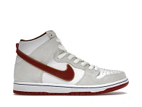 Фото № 1 с приближением к товару «‎Nike SB Dunk High Sail Bright Crimson»