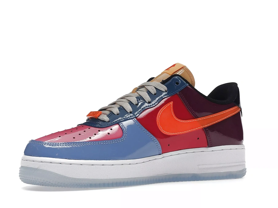 Фото № 2 с приближением к товару «‎Nike Air Force 1 Low SP Undefeated Multi-Patent Total Orange»